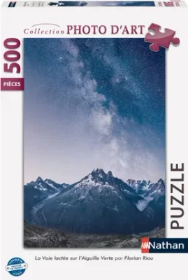 La Voie Lactée sur l'Aiguille Verte