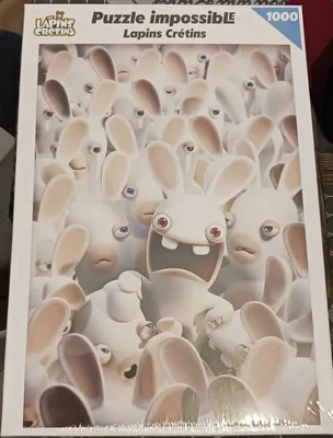 Puzzle impossible Lapins crétins