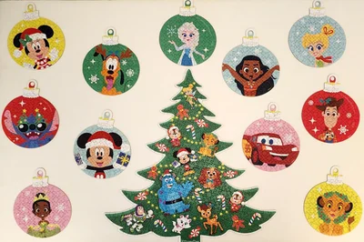 Mickey and Friends Advent Calendar Puzzles