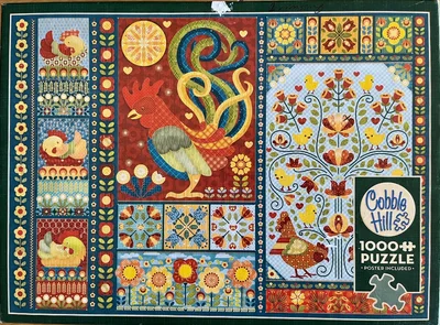 Scandi Chicken Quilt