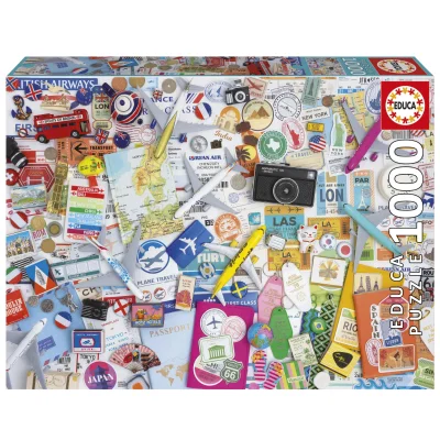 Collage de voyage
