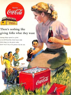 Coca-Cola Vintage Ad