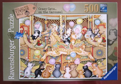 Crazy Cats … on the Carousel