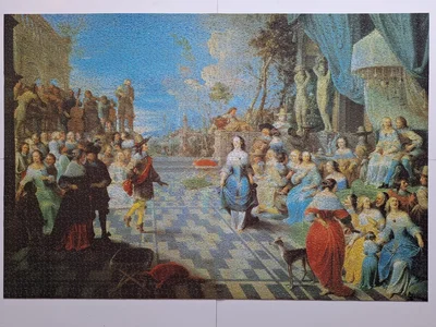 Le ball sur la terrace