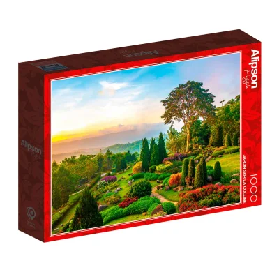 Garden on the hill - Jardin sur la colline