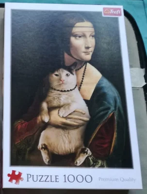 Lady with a Cat