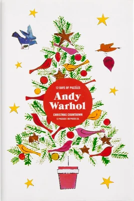 12 Days of Puzzles Andy Warhol Christmas Countdown