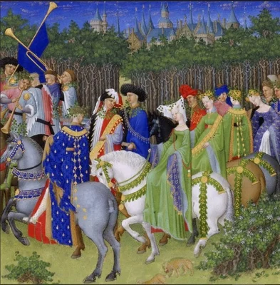 Très Riches Heures du duc de Berry - mois de mai