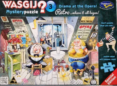 Wasgij Mystery Retro - 3 - Drama at the Opera
