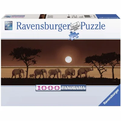 Éléphants dans la savane