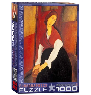Jeanne Hebuterne in Red Shawl