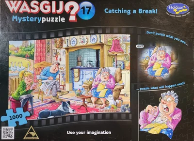 Wasgij Mystery #17 Catching a Break!
