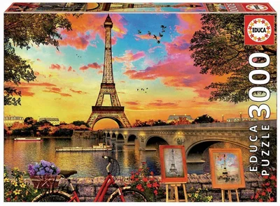 Sunset in Paris