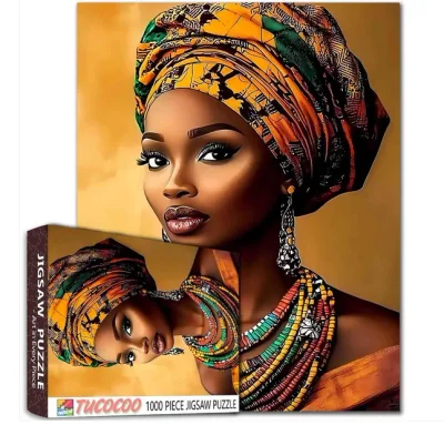 Beauté africaine élégante