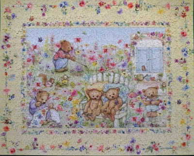 Mary's Bears - In The Garden