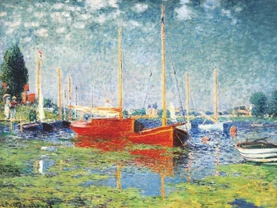 Red Boats at Argenteuil