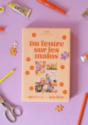 n°10 - Du feutre sur les mains