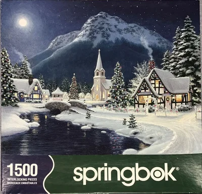 Moonlit Village