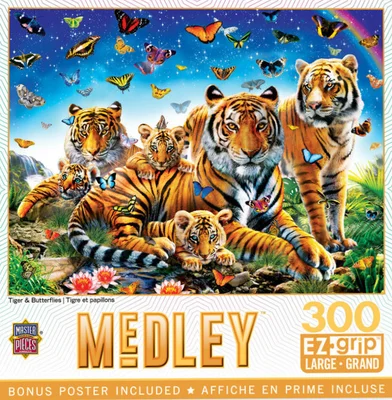 Tiger & Butterflies