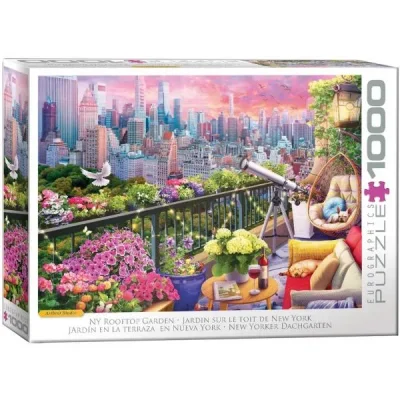New York rooftop garden