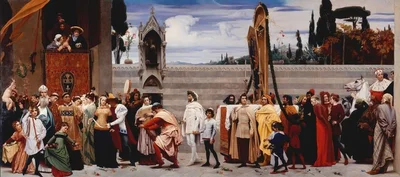 Cimabue's Madonna Carried in Procession
