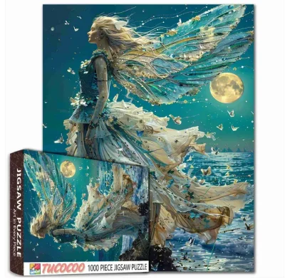 Fée sous la Lune