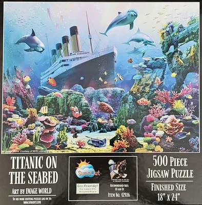 Titanic on the Seabed