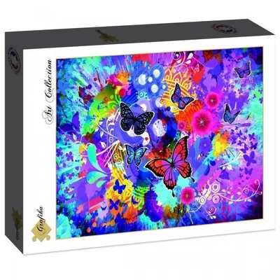 Colorful Flowers and Butterflies