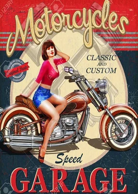 Motorcycle Poster
