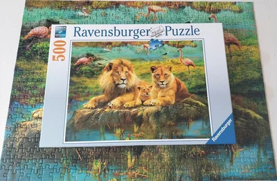 Lions in the Savannah