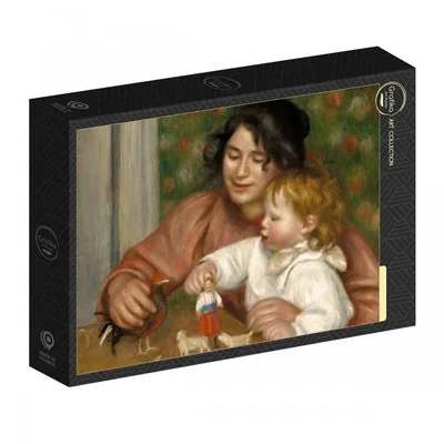 Gabrielle and the Artist's Son, Jean, 1895-1896