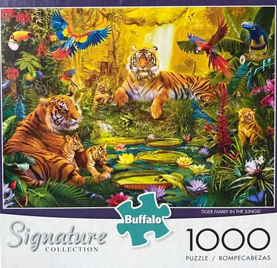 Tiger Family In The Jungle