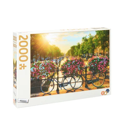 Amsterdam vélos et fleurs
