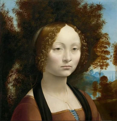 Ginevra de' Benci - Portrait