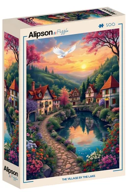 Le village au bord de l'eau