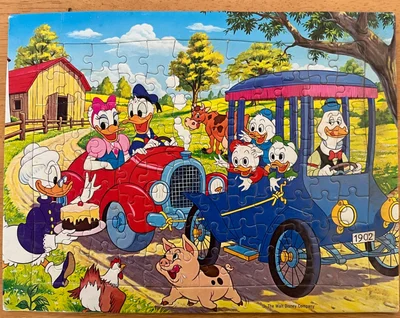 Away in the cars