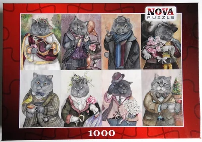 Fancy Cats Collage