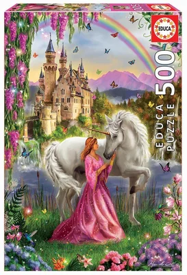 Fairy and unicorn