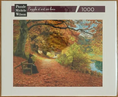 Wooded Path in Autumn
