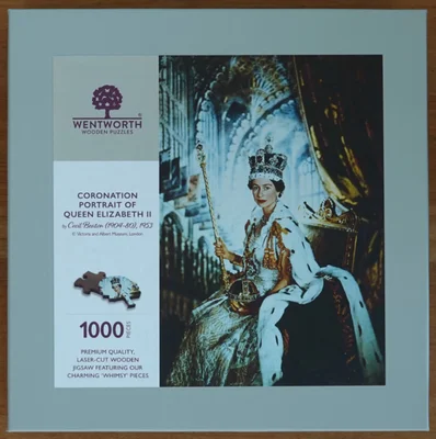Coronation Portrait of Queen Elizabeth II