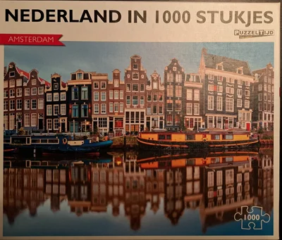 Amsterdam, Nederland in 1000 stukjes