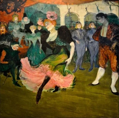 Marcelle Lender Dancing in the Bolero in Chilperic