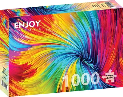 Colorful Paint Swirl