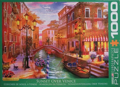 Sunset over Venice