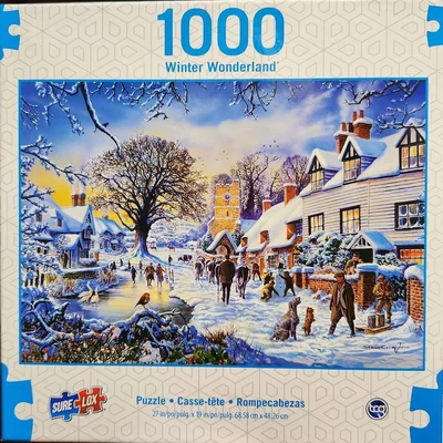A Village in Winter