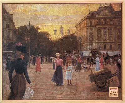 A Street at Dusk 1899