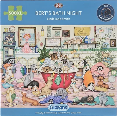 Bert’s Bath Night