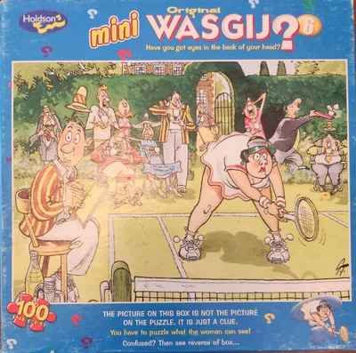 Mini Wasgij Original #6 Anyone for Tennis?