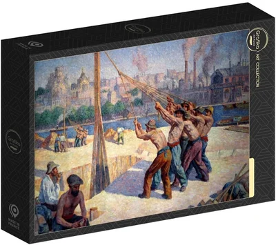 Maximilien Luce - Les Batteurs de Pieux, 1903