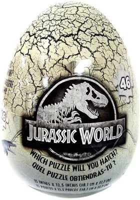 Jurassic World: Which Puzzle Will You Hatch? (White)